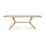 X Solid Oak Dining Table-86346336