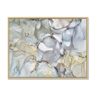 «Gray and Yellow Tender», impression sur toile
