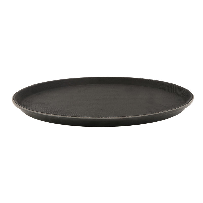 NS-1400-BK - Plateau rond de 14 po, antidérapant, Noir, noir, noir, noir