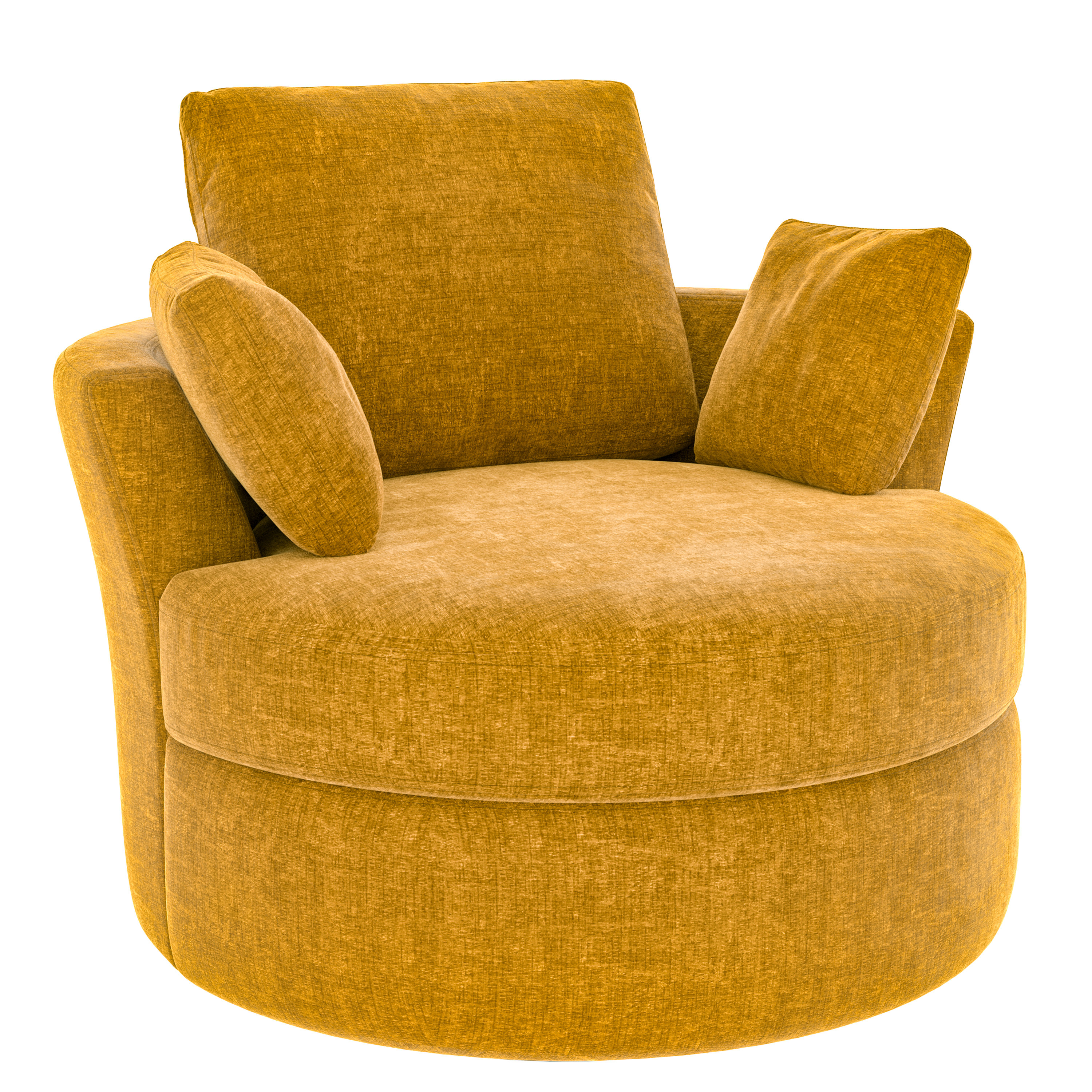 Latitude Run® Nevelle 41.9'' Wide Swivel Barrel Chair & Reviews | Wayfair