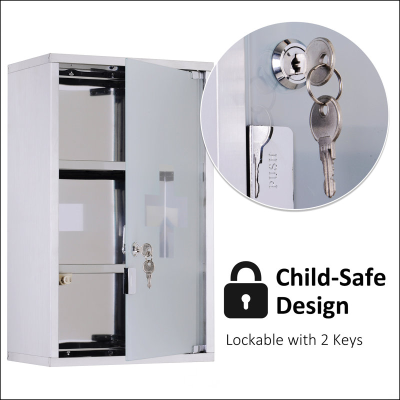 Wall Mounted Medicine Cabinet