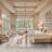 Rug Kitchen - Hallway Non Slip Washable Oriental Soft Indoor Neutral Carpet for Entry Bedroom Farmhouse Low Pile Stain Resistant Hall Rugs Long Thin Front Door Mat - Ivory-568819015