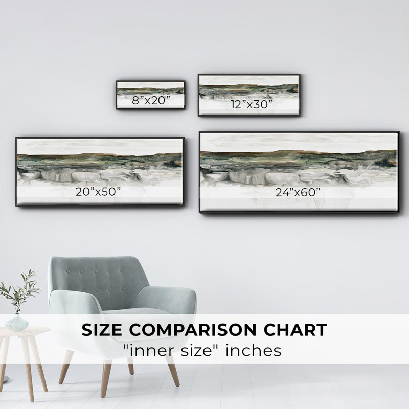 River Flow - toile encadrée