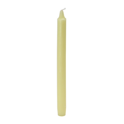 Unscented Taper Candle, Ivory, 12