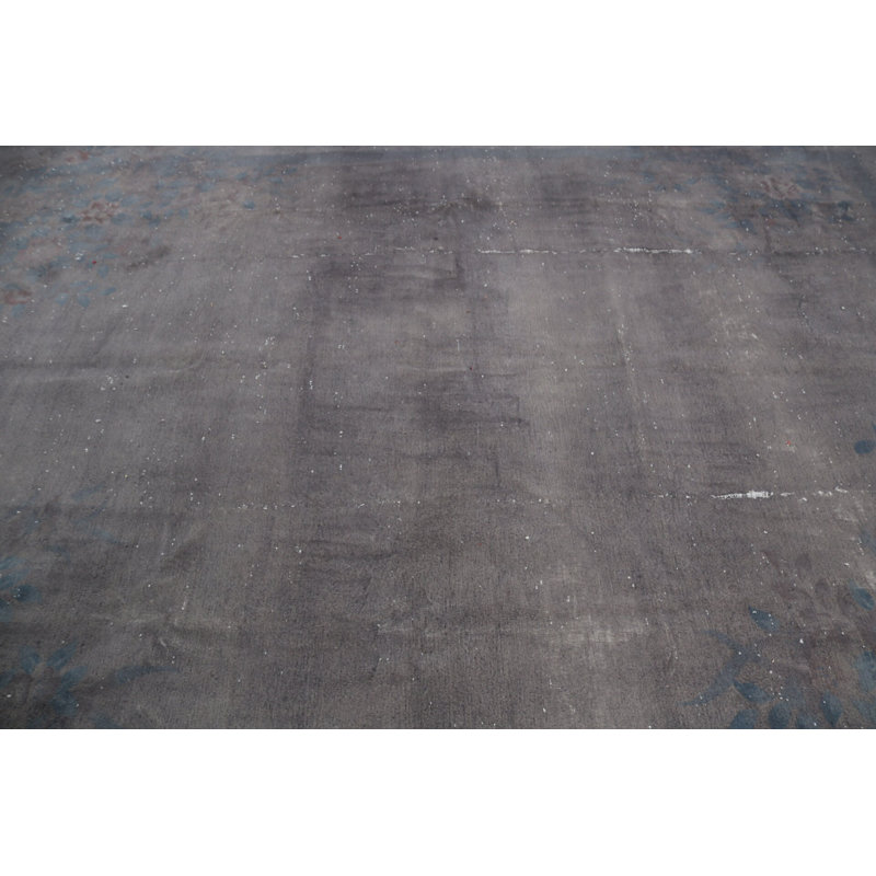 Tapis rectangulaire noué à la main