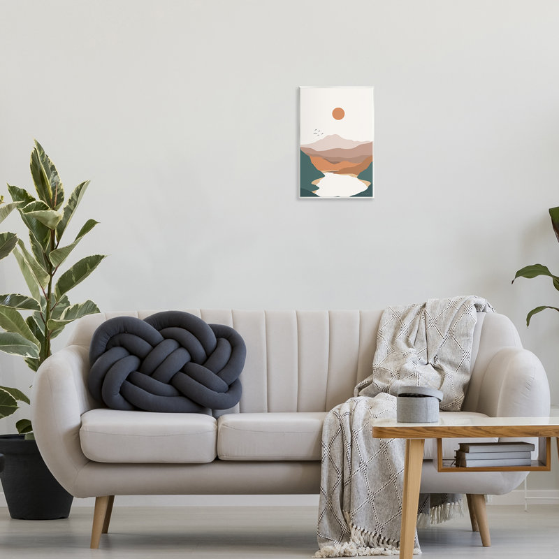 «Mountain Valley Lake» par Omar Escalante, H 15 po x l 10 po