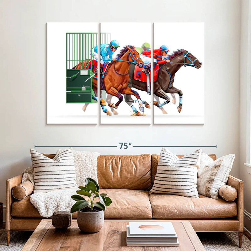 Sireci Derby, 28" H x 45" W