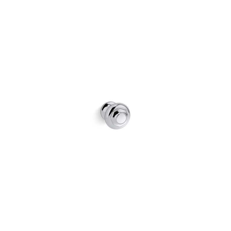 Artifacts® 1" Diameter Mushroom Knob, Vibrant Brushed Moderne Brass