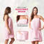 Enveloppement personnalisé pour serviettes de spa pour femmes - Enveloppement corporel gaufré doux et absorbant - Serviettes de bain personnalisées avec nom brodé-1420497150-1420497138-1420684933