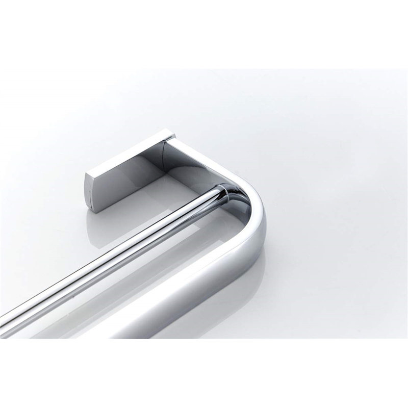Amelah 57cm 1 Wall Towel Bar, Polished Chrome