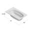 Signature® 72" x 42" Drop In Bathtub-642487501-642487502