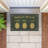 Welcome Friends Pineapples Outdoor Door Mat, design by Darlene Seale, 18"x30"