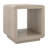 Lonni 20" Wide Square Side Table in Alder White-117546230