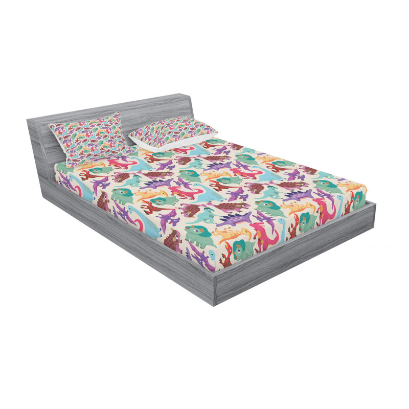 Microfiber Sheet Set, Queen Sheet Set with Fitted Sheet