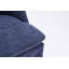 Ensemble de 2 chaises en tissu chenille avec roues universelles-1559607369