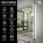 Aevar Checkerboard Framed Super Bright Front & Back LED Lighted Anti-Fog Tempered Glass Bathroom/Vanity Mirror with ETL & 3-Year Warranty-1675094473