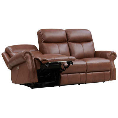 Diahann Upholstered 87'' Reclining Sofa
