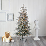 Lighted Artificial Christmas Tree