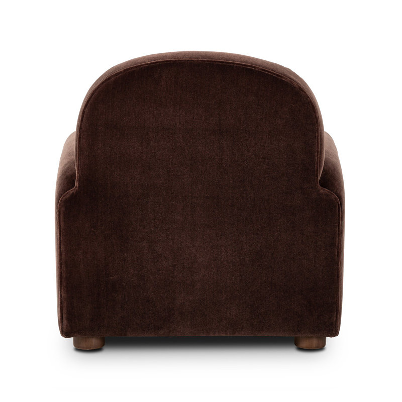 Draper Upholstered Chair, Monte Chocolate