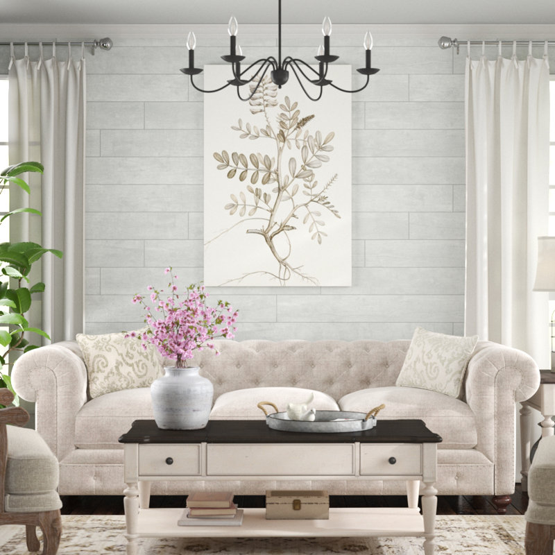 Neutral Botanical Study VI by Vision Studio - Painting Print, 122cm H x 81cm W, Wrapped Canvas