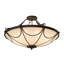 Luminaire suspendu bol 8 lumières Grimpante