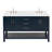 ARIEL Moille 60 Double Sink Bathroom Vanity with Top-293495738