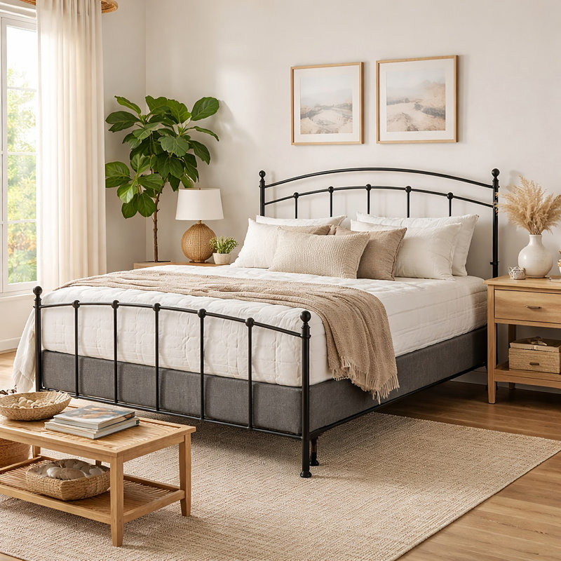 Manito Bed with Frame, Queen