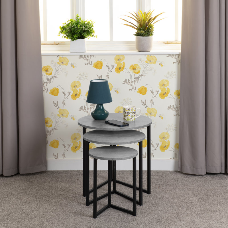 Alfonzo 3 Piece Nest of Tables