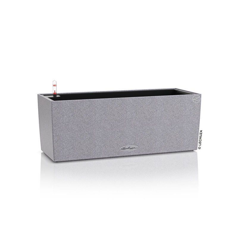 Balconera Window Box Planter, Stone Grey, 19 cm H x 50 cm W x 19 cm D