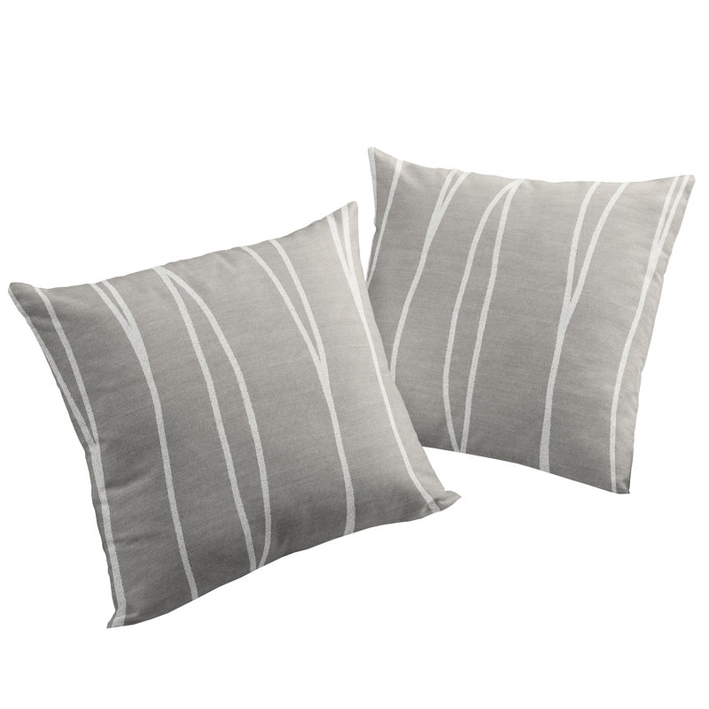 Cassian Abstract Square Cushion Cover, Light Brown, 40cm x 40cm