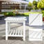 Banc de douche, tabouret de douche imperméable avec poignée, tablette de rangement, patins antidérapants-860766969
