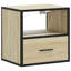 40cm W Metal Bedside Table-2076591231