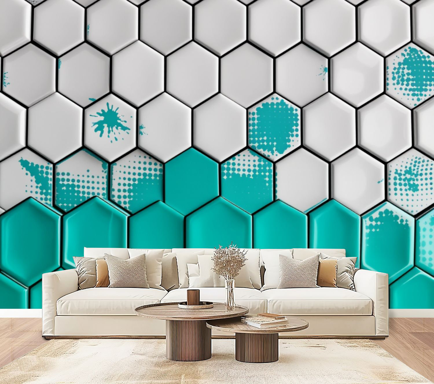 Red Barrel Studio Futuristic Peel and Stick Wallpaper Abstract ...