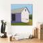  «Bucolique Structure 1» par Carol Young, art mural sur toile, 18 po x 18 po