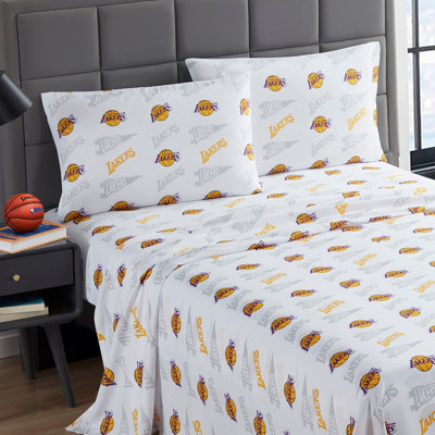 Ensembles de draps NBA par Sweet Home Collection, Los Angeles Lakers - Grand