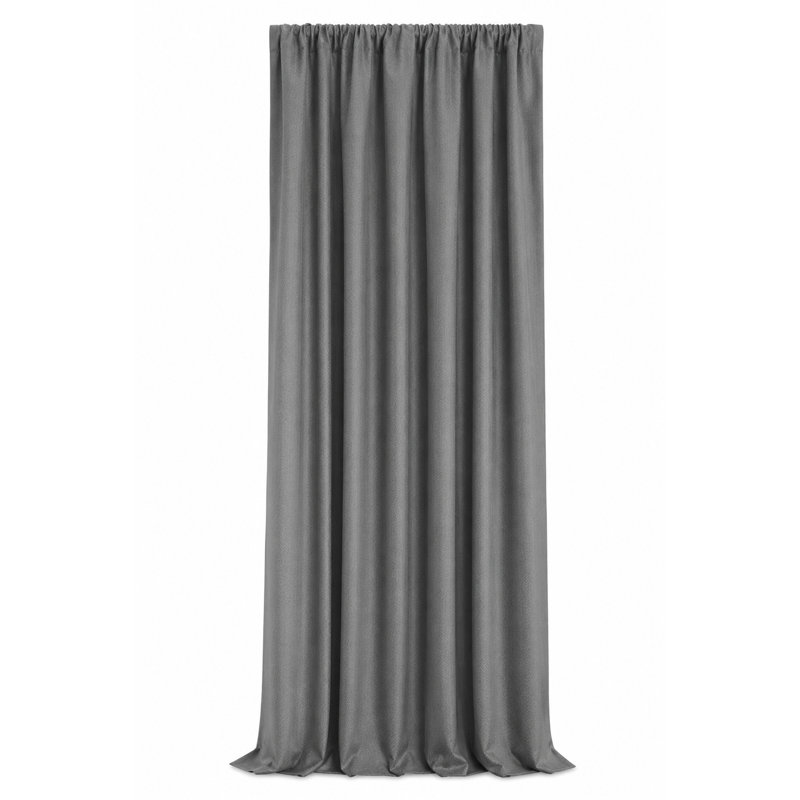 Belch Blackout Curtain Single Panel, 54" x 84", Gray