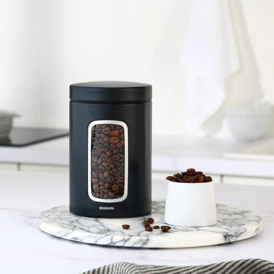 Brabantia Window Canister, 1.4 Litre