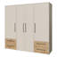Minija 4 Door Manufactured Wood Wardrobe-2030194543