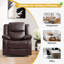 Fauteuil inclinable en similicuir de 38,2 po Kamarli-932856890