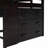 Loft Bed with Cabinet and Shelf