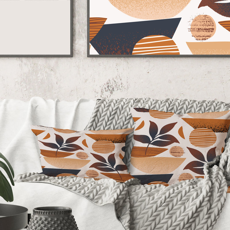Abstract Throw Pillow