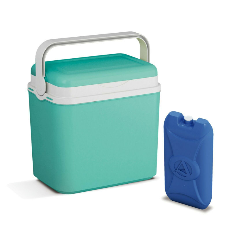 Symple Stuff 10L Handheld Cooler, Turquoise
