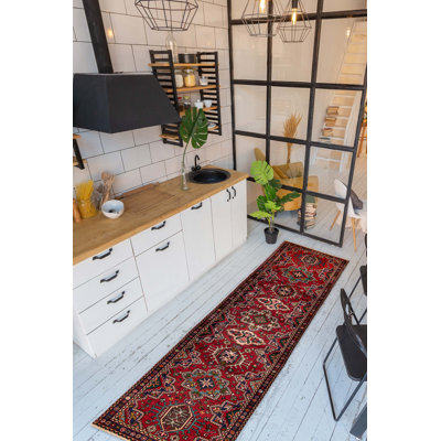 Kayseri Vintage Red Rug 3'3" x 13'3"