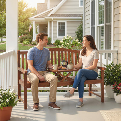 Solid Wood Bench