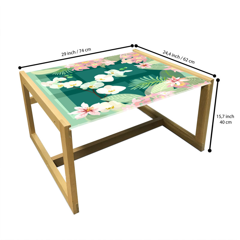 Jaielle Sled Coffee Table, 62cm H x 74cm W x 40cm D