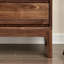 Buffet d'appoint en bois massif noyer noir