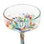 Ensemble de 4 verres à margarita Calines