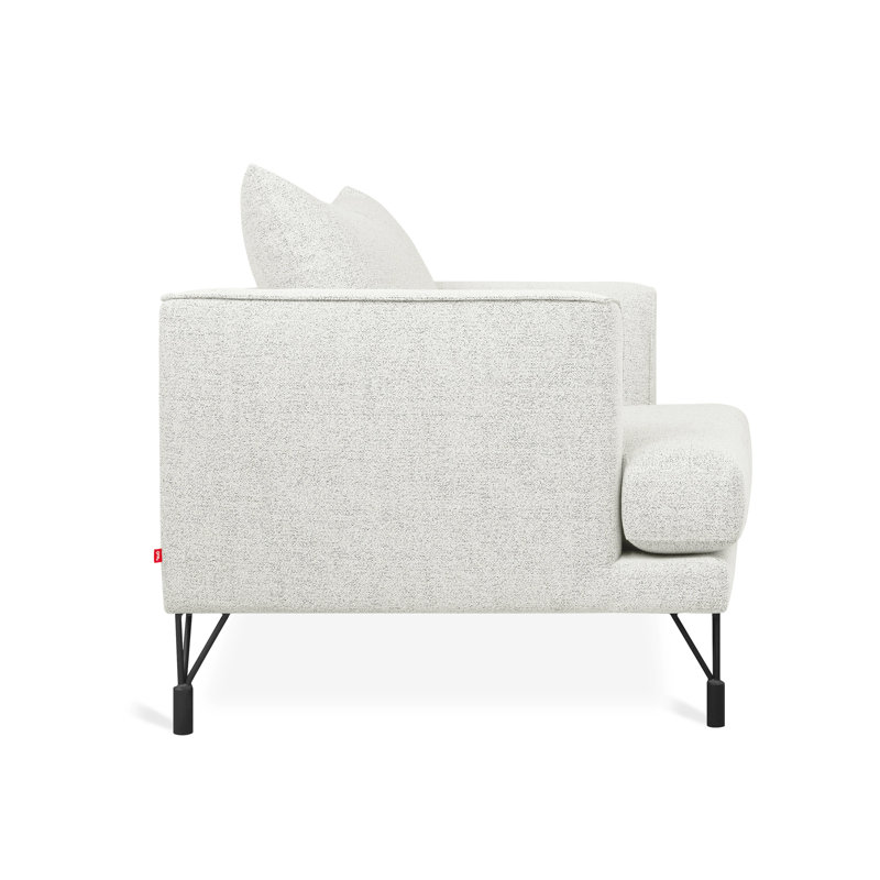Highline Armchair, Helio Tux 97% Polyester/ 3% Linen