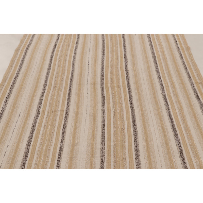 Modern Hand Woven Wool Geometric Area Rug