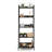 CAPHAUS  Ladder Bookshelf, Bookcase Shelf Storage Rack Organizer-43747383